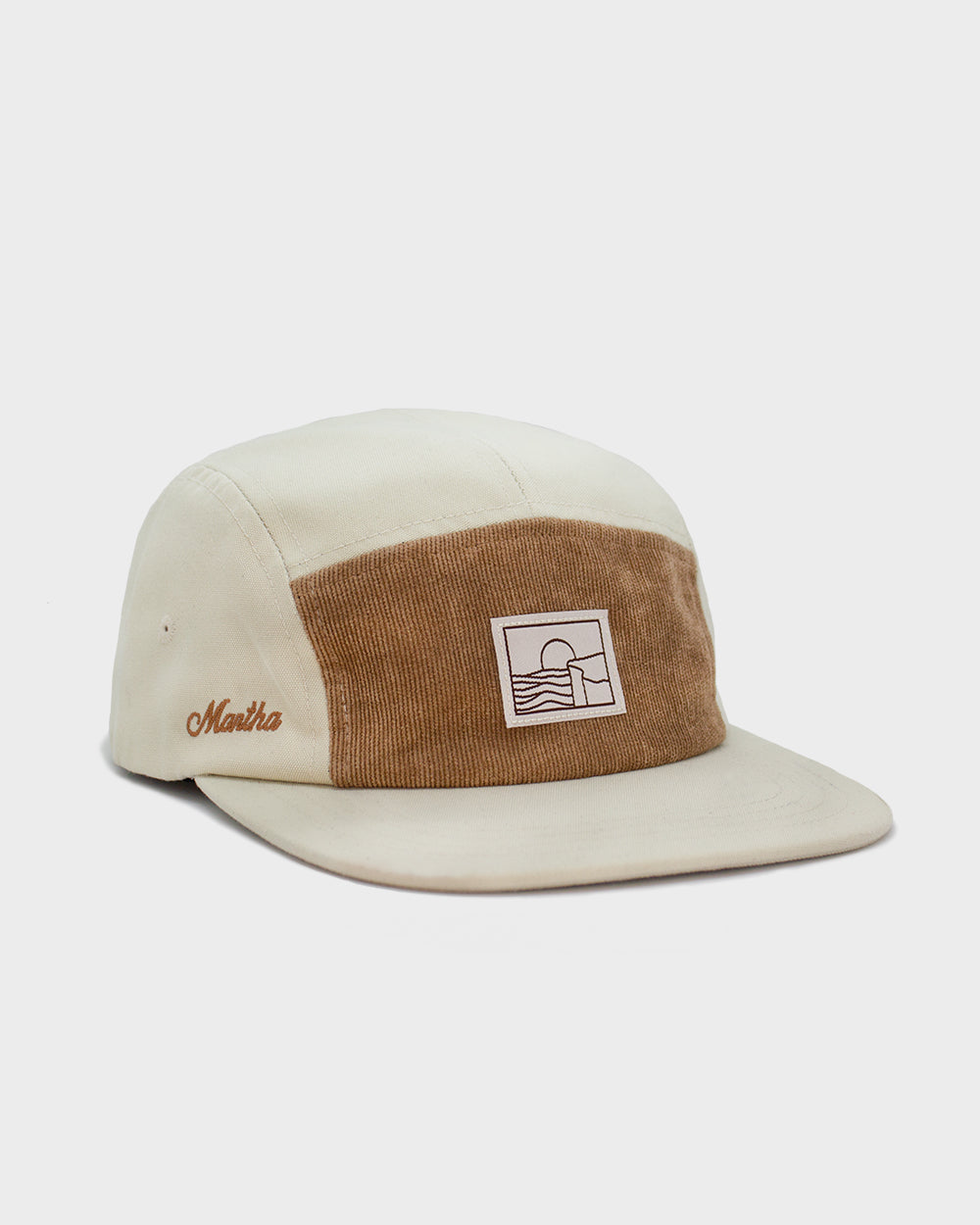 Acadia 5-Panel Hat Cream
