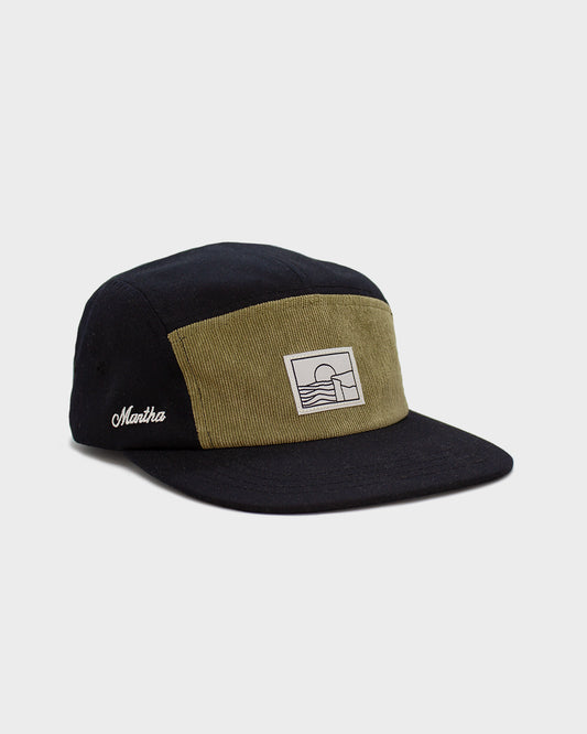 Acadia 5-Panel Hat Black