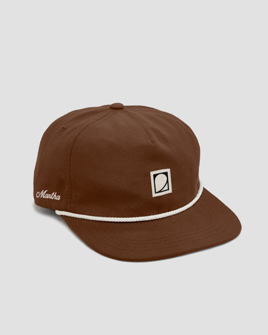 Lagos Strapback Hat Brown