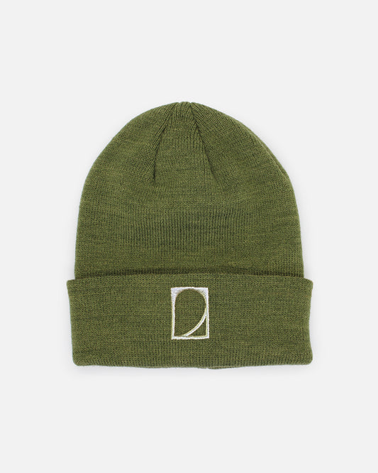 Denali Long Beanie Green